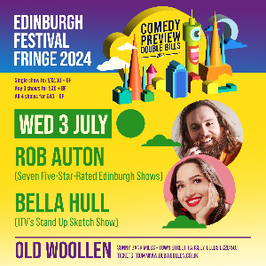 Comedy Previews: Rob Auton + Bella Hull