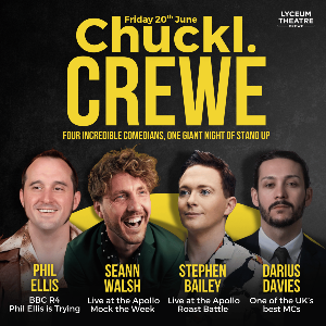 Crewe XL Comedy Club With Seann Walsh Crewe XL Comedy Club With Seann Walsh