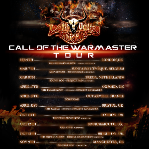 DEATH VALLEY KNIGHTS: CALL OF THE WARMASTER TOUR - The Fiddlers Elbow (London)