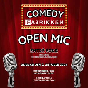 EventFabrikken præsenterer Open Mic