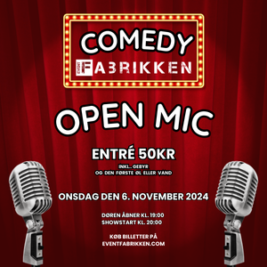 EventFabrikken præsenterer Open Mic