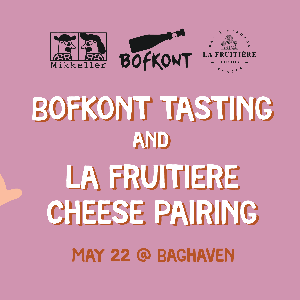 Exclusive Bofkont Tasting & Cheese Pairing