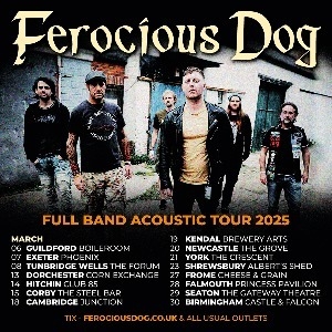 FEROCIOUS DOG ACOUSTIC TOUR