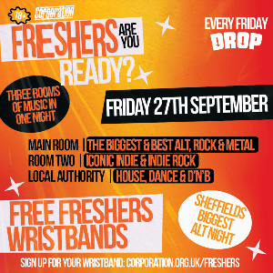 Freshers Drop 27/9/24