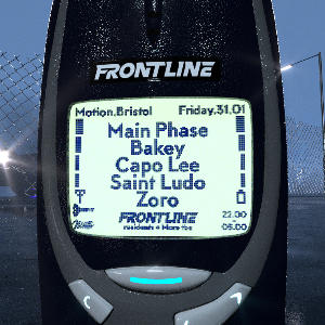 Frontline Presents: Main Phase, Bakey, Capo Lee +