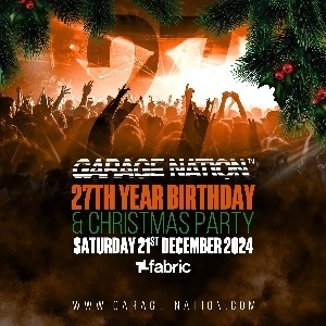 Garage Nation 27th Year Birthday