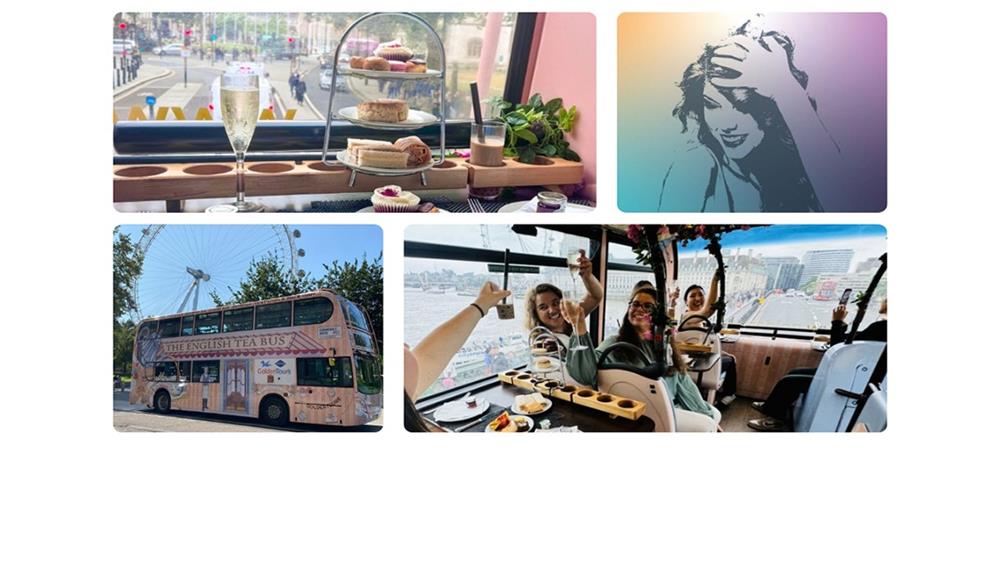 Taylor Swift Inspired London Afternoon Tea Bus