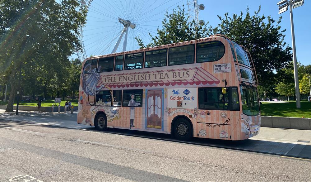 Afternoon Tea Bus with Panoramic Tour of London