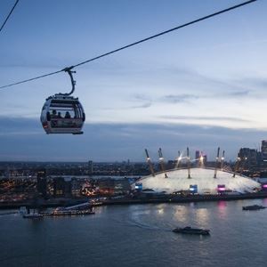Emirates Air Line and Thames Clippers River Roamer Emirates Air Line and Thames Clippers River Roamer