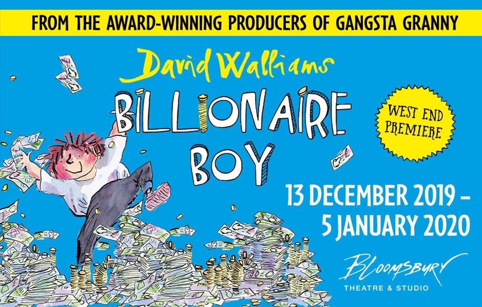 See Tickets See Tickets Festive Events and Shows Billionaire Boy