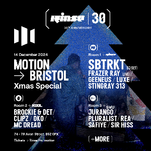 IN:MOTION X RINSE FM: SBTRKT, FRAZER RAY ++