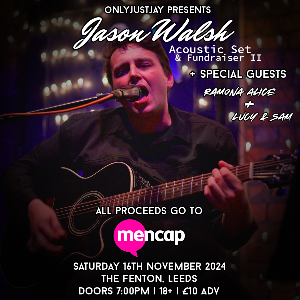 JASON WALSH - ACOUSTIC SET & FUNDRAISER II