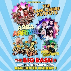 Lancashire Hotpots + Arrival (ABBA) + Black Lace