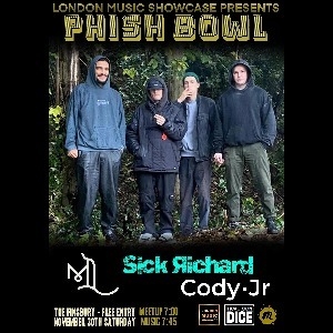 London Music: Phish Bowl/ THE FINSBURY Free Entry