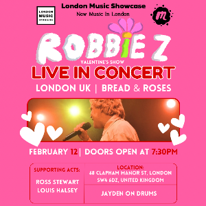 London Music Presents: ROBBIE Z - Free Entry