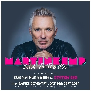 MARTIN KEMP: BACK TO THE 80S W/ DURAN DURANISH