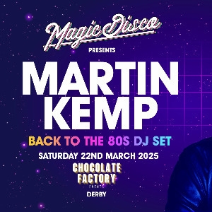 Martin Kemp Live DJ set - Back to the 80's - Derby