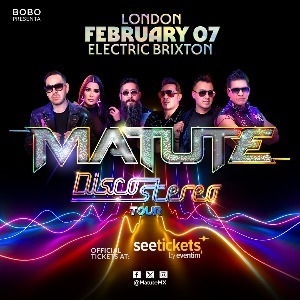 Matute -Disco Stereo Tour- in London Matute -Disco Stereo Tour- in London