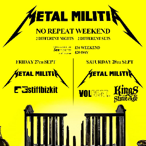 Metal Militia No Repeat Weekend