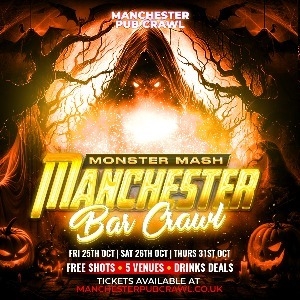 MONSTER MASH // MANCHESTER HALLOWEEN BAR CRAWL