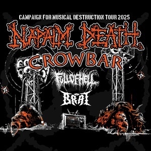 Napalm Death Tickets | Thursday, 06 Mar 2025 at 6:00 PM