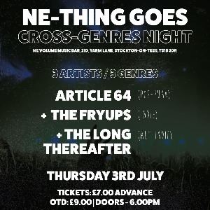 NE Thing Goes: Articles 64 + More NE Thing Goes: Articles 64 + More
