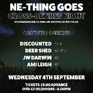 NE-THING GOES: DISCOUNTED + SUPPORT