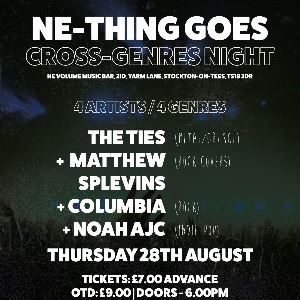 NE Thing Goes: The Ties + Support NE Thing Goes: The Ties + Support