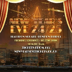 NYE New Year's Eve at Flat Iron Square London