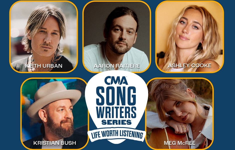 COUNTRY MUSIC ASSOCIATION TO KICK OFF C2C LONDON WITH CMA SONGWRITERS SERIES