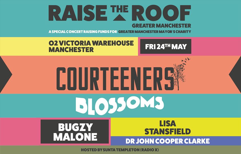 GREATER MANCHESTER MUSICIANS TO 'RAISE THE ROOF' FOR HOMELESSNESS