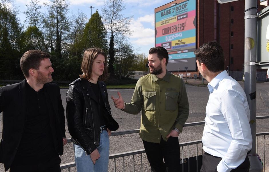 GREATER MCR MUSICIANS 'RAISE THE ROOF' WITH SIX FIGURE SUM FOR HOMELESSNESS