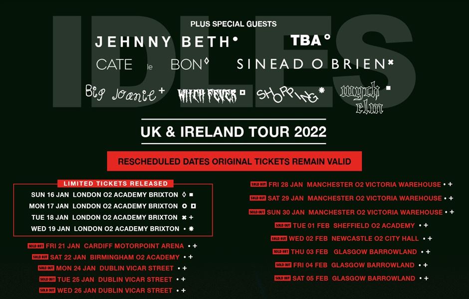 gigs and tours o2 presale