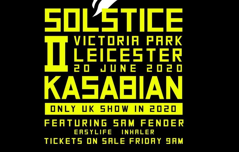 KASABIAN ANNOUNCE HOMETOWN VICTORIA PARK SHOW