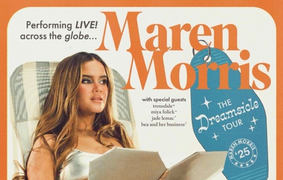MAREN MORRIS ANNOUNCES GLOBAL TOUR DATES FOR 2025: THE DREAMSICLE TOUR