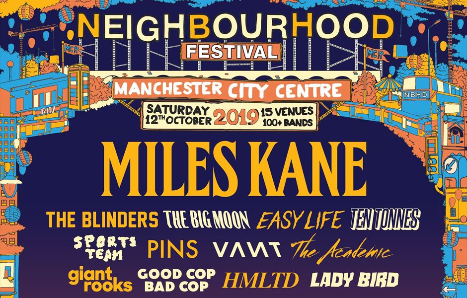 NEIGHBOURHOOD FESTIVAL 2019 LINE UP ANNOUNCED