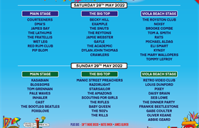 NEIGHBOURHOOD WEEKENDER 2022 STAGE SPLITS ANNOUNCED