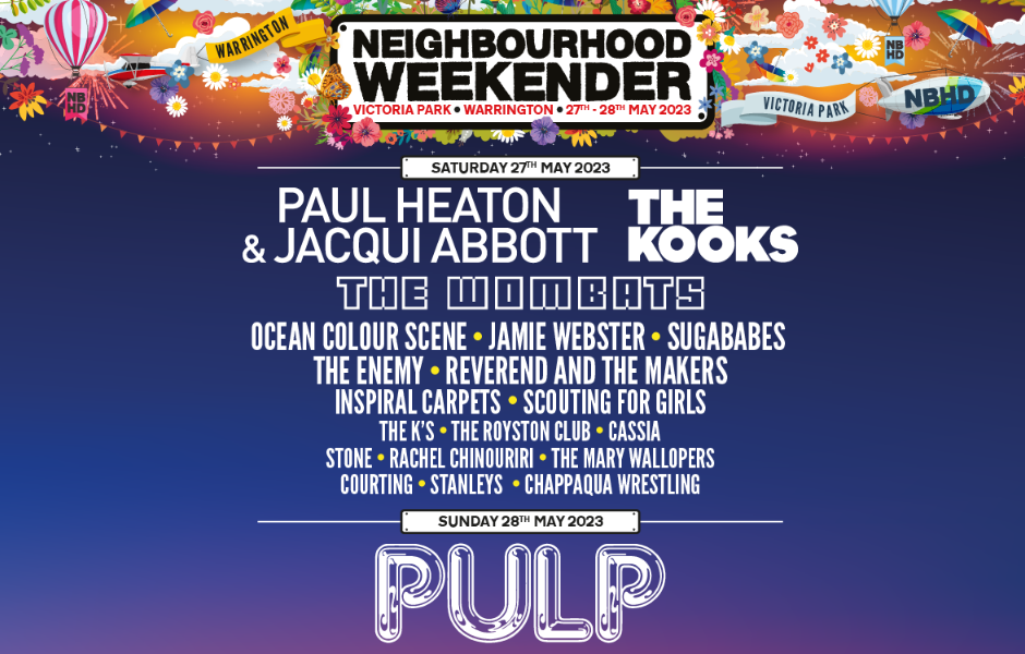NEIGHBOURHOOD WEEKENDER 2023 FIRST WAVE ANNOUNCED - Gigs And Tours