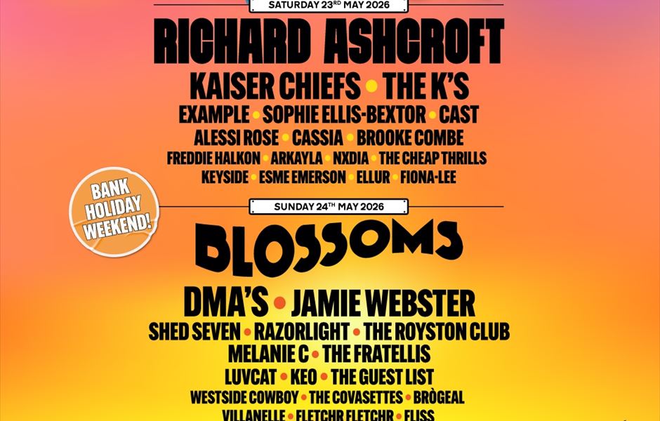 NEIGHBOURHOOD WEEKENDER RETURNS TO WARRINGTON FOR 2026