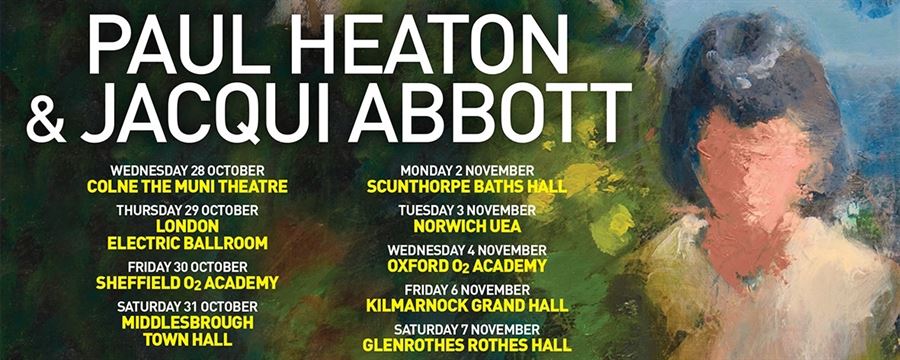 PAUL HEATON AND JACQUI ABBOTT ANNOUNCE SECOND ALBUM 'WISDOM' AND UK TOUR