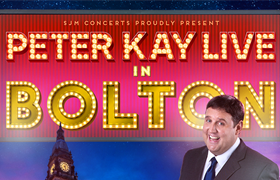 PETER KAY ANNOUNCES FOUR EXCLUSIVE HOMETOWN SHOWS AT BOLTON'S ALBERT HALLS THIS JULY