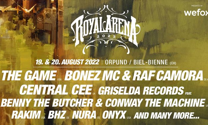 See Tickets (CH) - ROYAL ARENA FESTIVAL 2022 IS BACK!