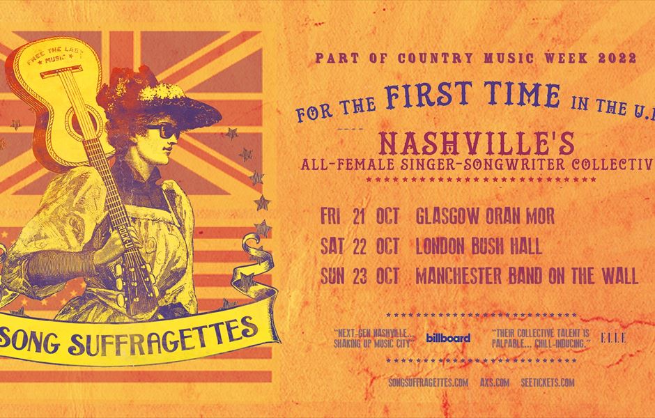 Song Suffragettes announce UK tour 2022 Gigs And Tours News
