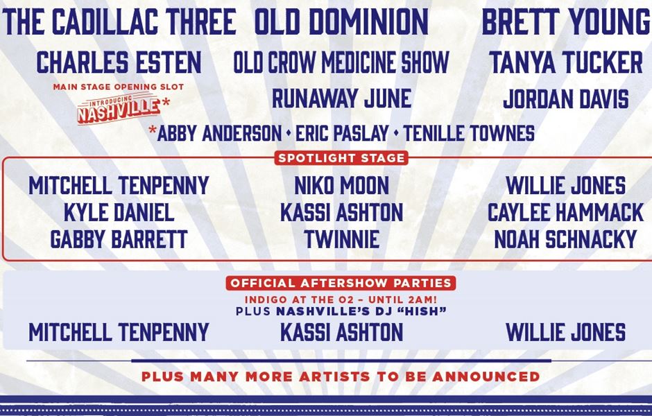 C2C SPOTLIGHT STAGE ARTISTS ANNOUNCED