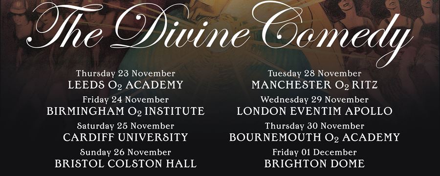The Divine Comedy 8 Date Autumn Tour