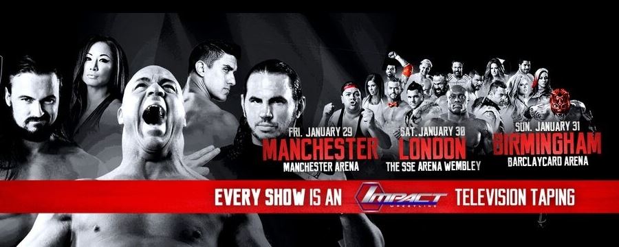 TNA UK TOUR TO BE TAPED FOR GLOBAL BROADCAST!