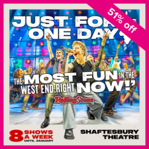 JUST FOR ONE DAY - The Live Aid Musical JUST FOR ONE DAY - The Live Aid Musical