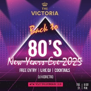 NYE: Back to the 80's