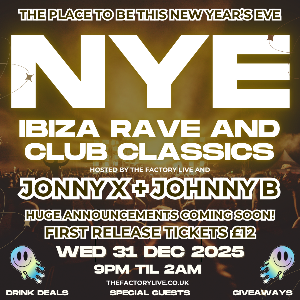 NYE IBIZA RAVE AND CLUB CLASSICS