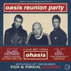 Oasis Reunion Party